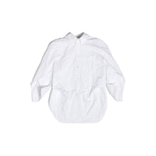 Women's Diy Twisted Sleeve Shirt - White