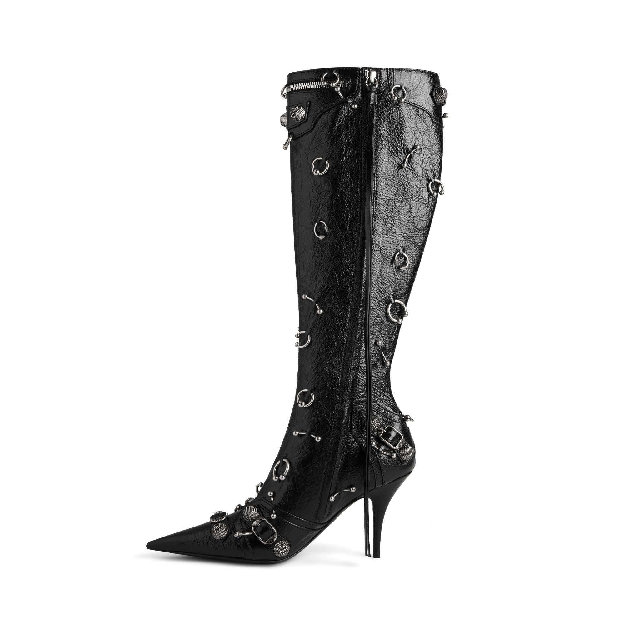 Women's Cagole Boot H90 Arena/Piercing - Black/Silver