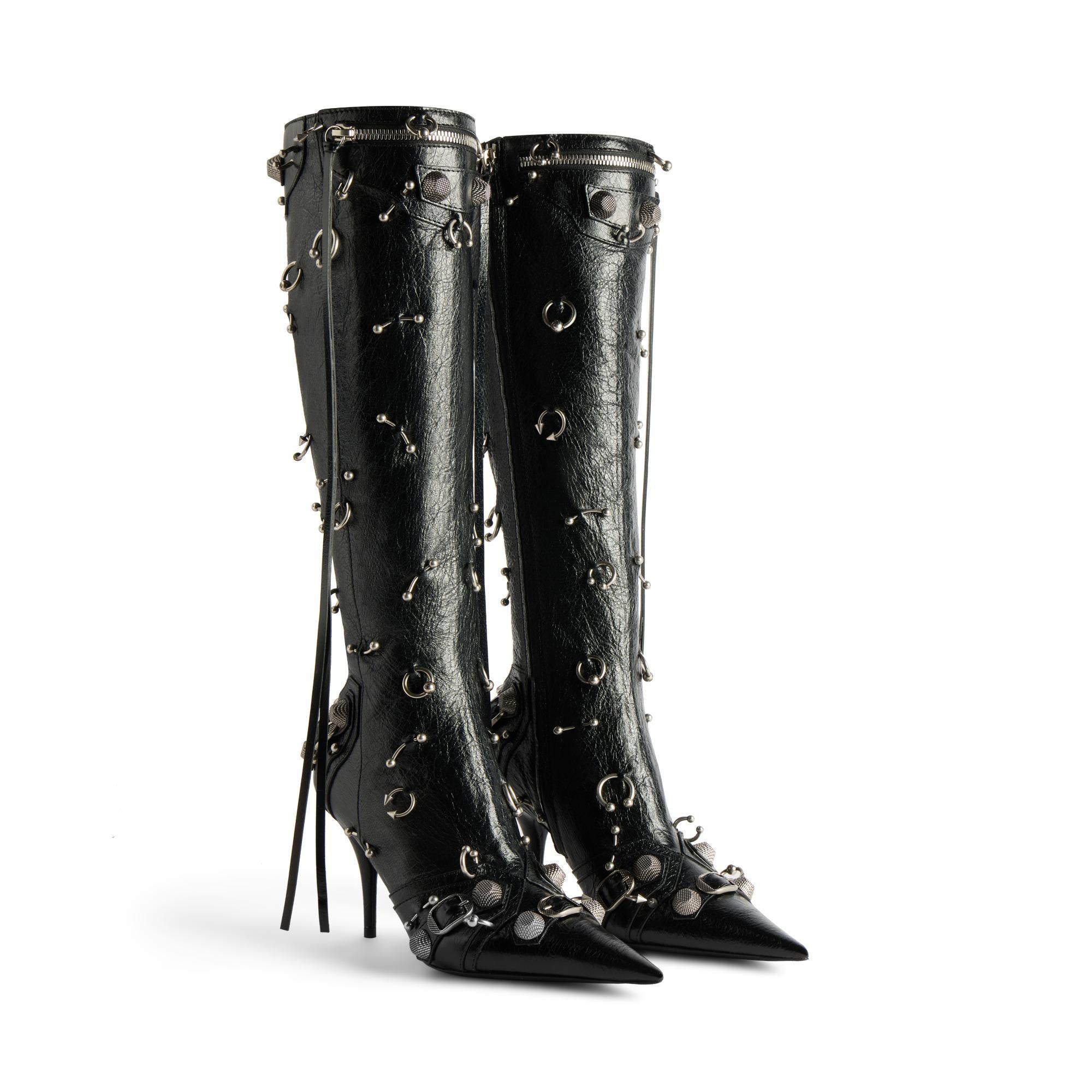 Women's Cagole Boot H90 Arena/Piercing - Black/Silver