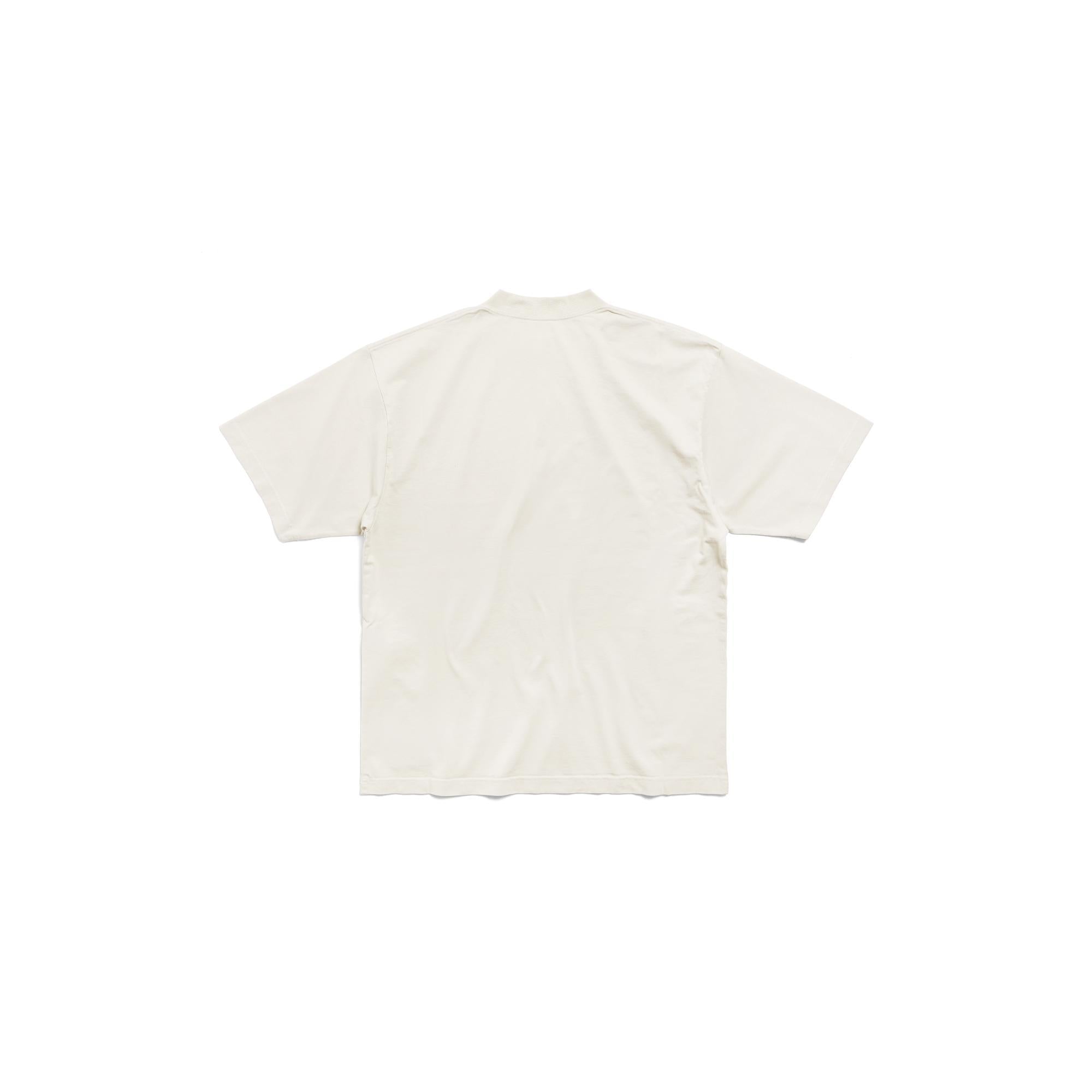 Women's Medium Fit T-Shirt - Shell/White