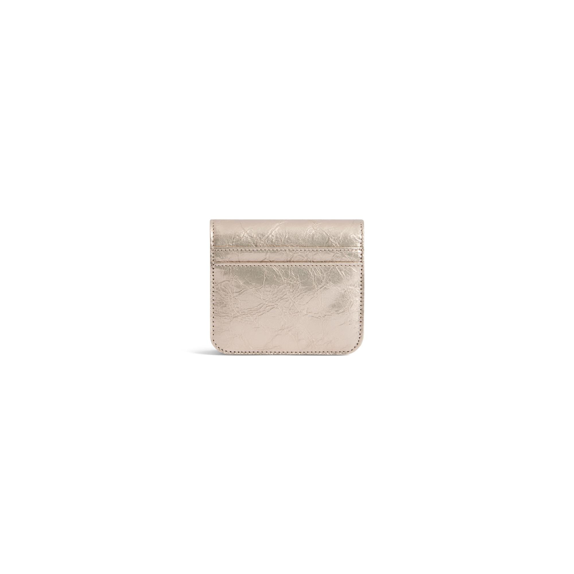 Women's Monaco Flap Coin Card Holder - Stone Beige