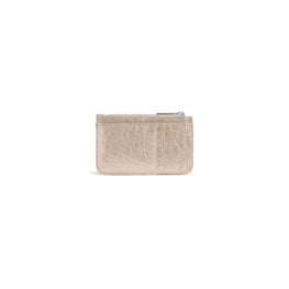 Women's Monaco Long Coin Card Holder - Stone Beige