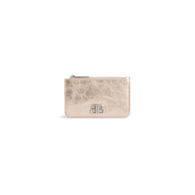 Women's Monaco Long Coin Card Holder - Stone Beige