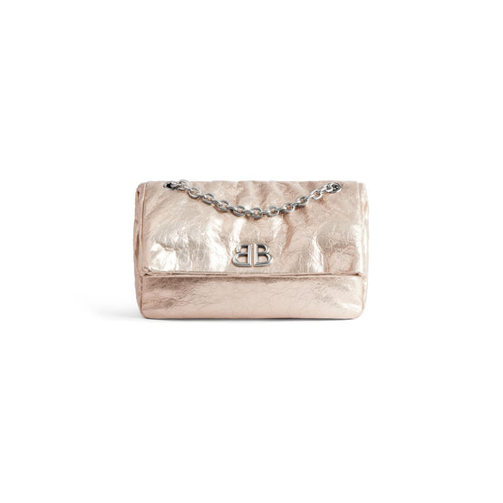 Women's S Monaco Chain Bag - Stone Beige