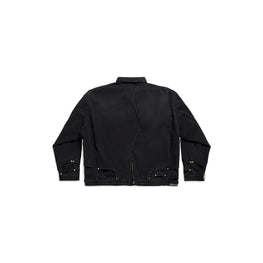 Men's Deconstructed Jacket - Sunbleached Black