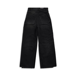 Men's Double Front Pants - Sunbleached Black