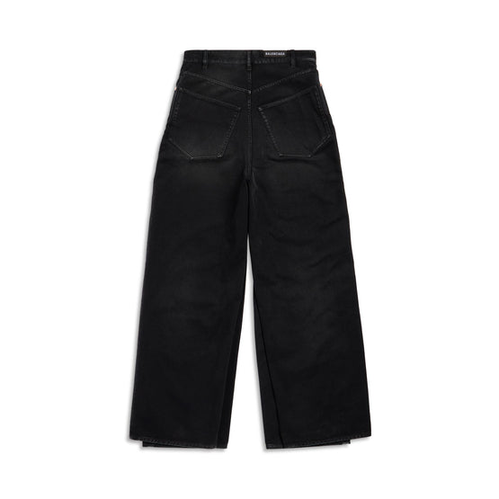 Men's Double Front Pants - Sunbleached Black