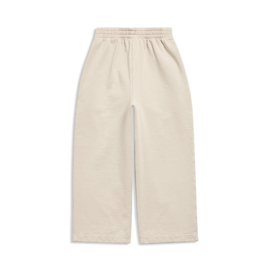 Kids Sweatpants - Light Beige/Black