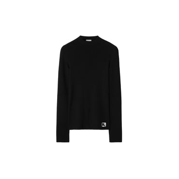Wool Blend Sweater - Black