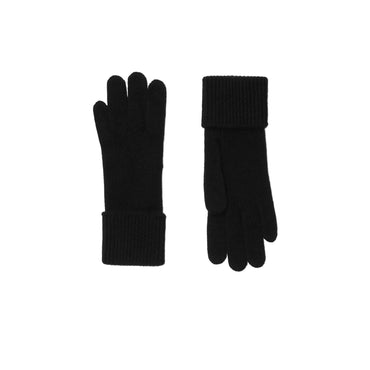 Cashmere Blend Gloves - Black