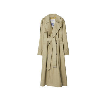 Long Gabardine Castleford Trench Coat - Hunter