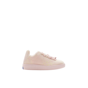 Check Knit Box Sneakers - Cameo Ip Check