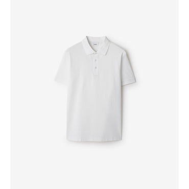 Cotton Polo Shirt - White