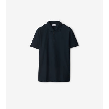Cotton Polo Shirt - Navy Black