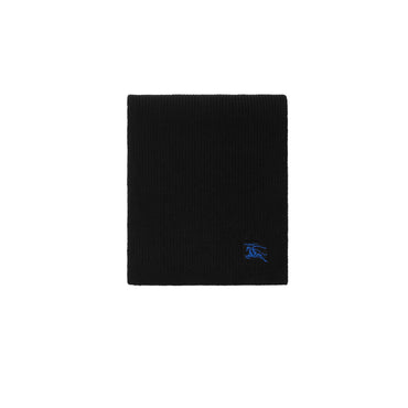 Ribbed Cashmere Scarf - Black