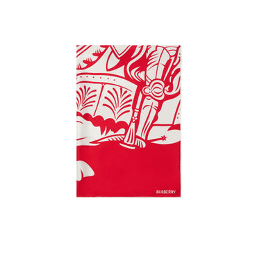 EKD Silk Scarf - Pillar