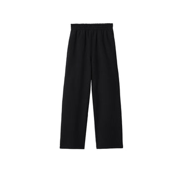 Cotton Track Pants - Black