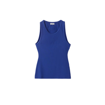 Stretch Cotton Tank Top - Knight