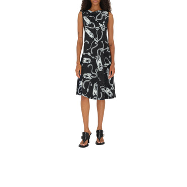 Knight Hardware Dress - Silver/Black