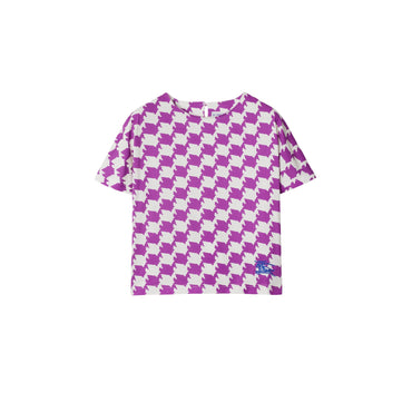 Duckstooth Cotton T-shirt - Brgt Hyacinth Ip Pat