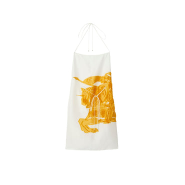 EKD Silk Blend Dress - Sunflower Ip Pattern