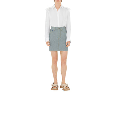 EKD Denim Skirt - Denim Blue
