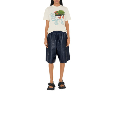 Frog Cotton T-shirt - Salt