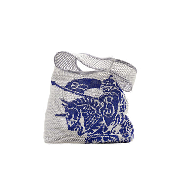 Large EKD Crochet Bag - White