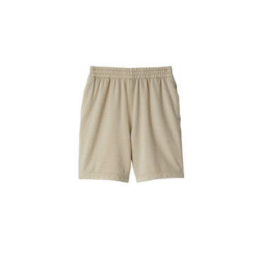 Cotton Blend Shorts - Safari