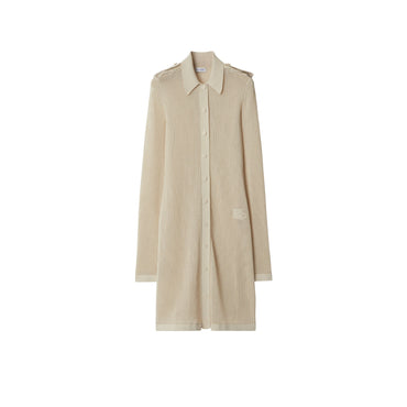 Cotton Mesh Dress - Soap