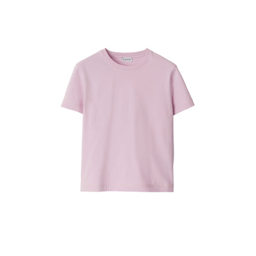 Boxy Cotton T-shirt - Powder