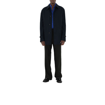 Short Nylon Car Coat - Storm