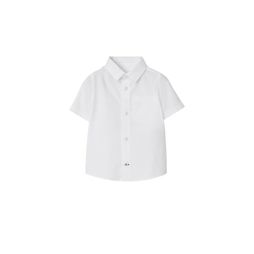 Stretch Cotton Shirt - White