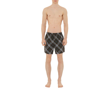 Check Swim Shorts - Snug Ip Check