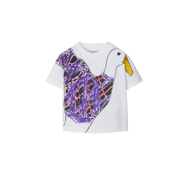 Goose Cotton T-shirt - White Cn