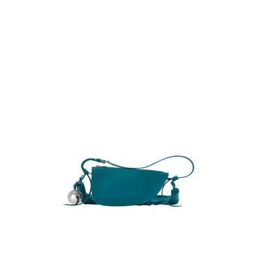 Mini Shield Tassel Bag - Kingfisher