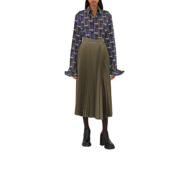 Bus Silk Shirt - Knight Ip Pattern
