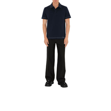 Cotton Polo Shirt - Storm