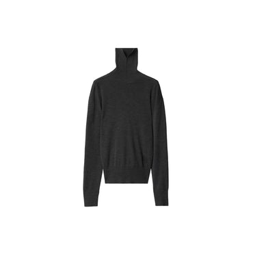 Wool Sweater - Mid Grey