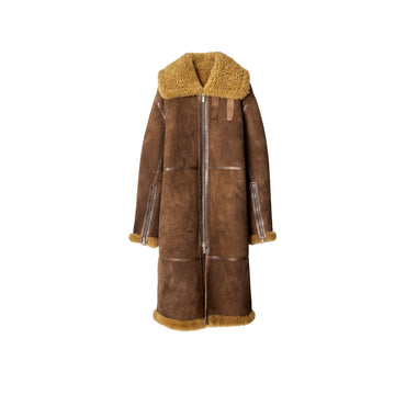 Shearling Coat - Moss