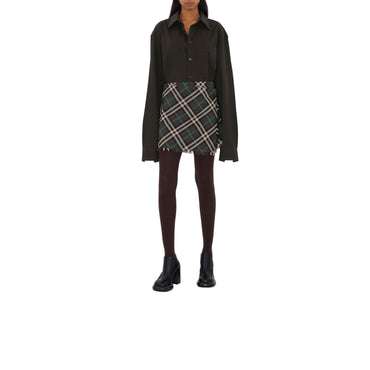 Check Wool Blend Mini Kilt - Snug Ip Check