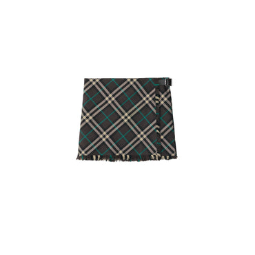 Check Wool Blend Mini Kilt - Snug Ip Check