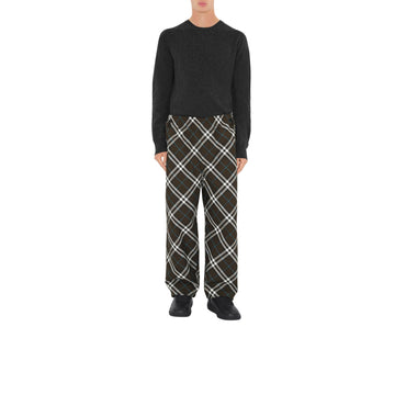 Check Twill Trousers - Snug Ip Check
