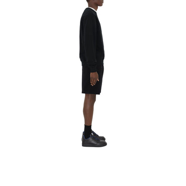 Leather Stock Sneakers - Black