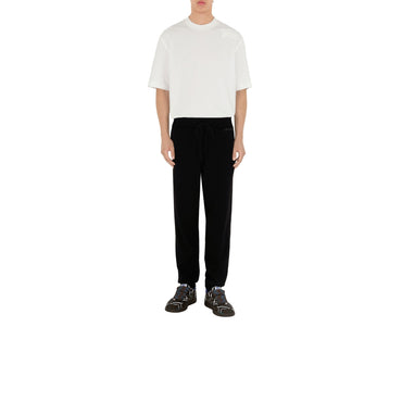 Cashmere Jogging Pants - Black