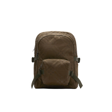 Check Jacquard Backpack - Military