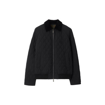 Quilted Nylon Jacket - Black/Snug Ip Check