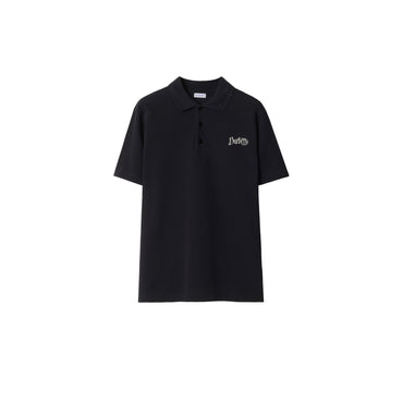 Cotton Polo Shirt - Coal