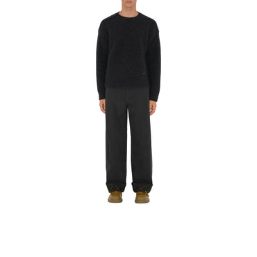 Cotton Carpenter Trousers - Black