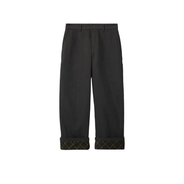 Cotton Carpenter Trousers - Black